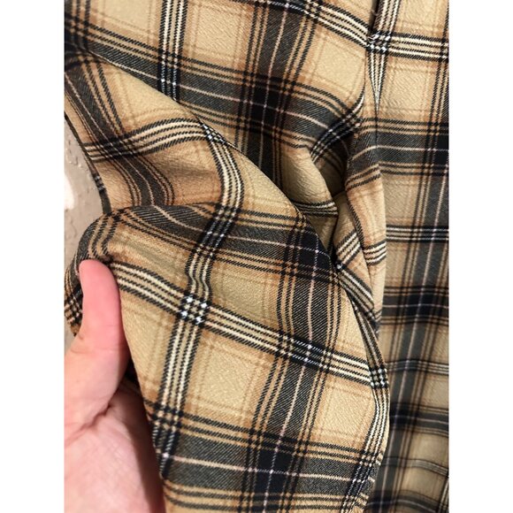 Forever 21 Y2K 90’s Plaid Bellbottom Flare Pants - Picture 5 of 8